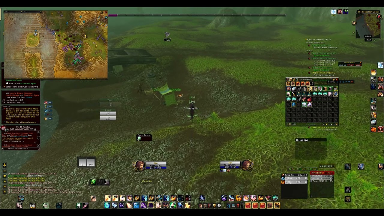 Ding Ding Ding 50 Classic Fresh Priest Duo leveling