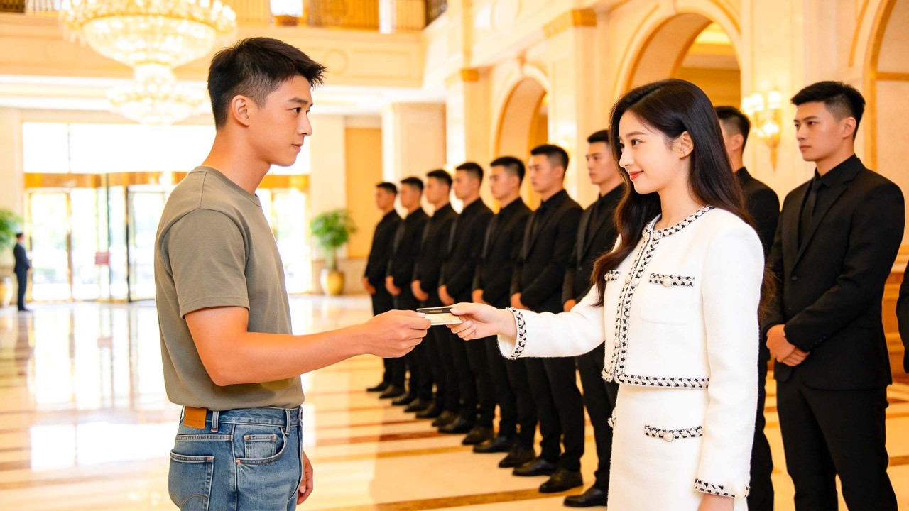 Pria menemukan kartu bank dan mengembalikan—pemiliknya CEO cantik yang jatuh cinta