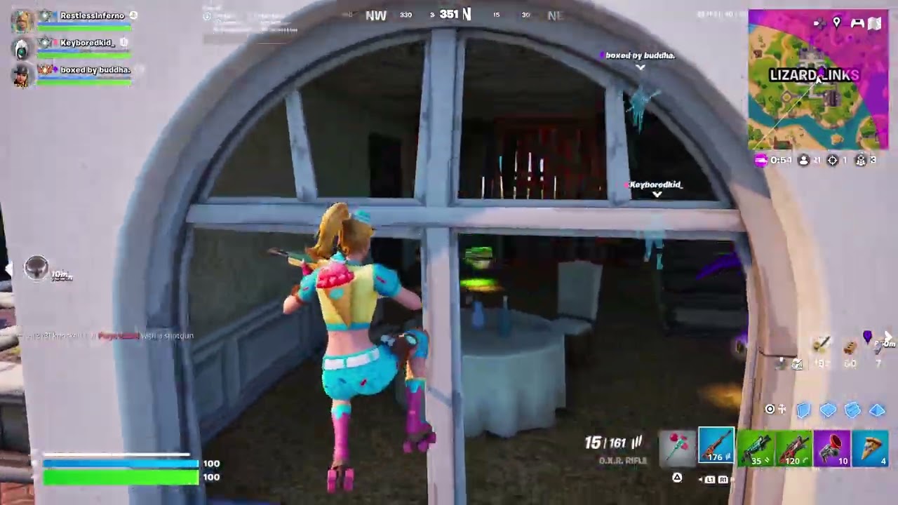 Fortnite: Ranked Reload Win 54