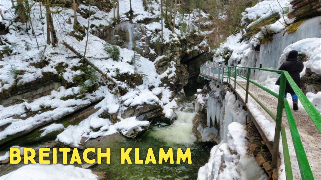 Breitachklamm Wanderung im Winter