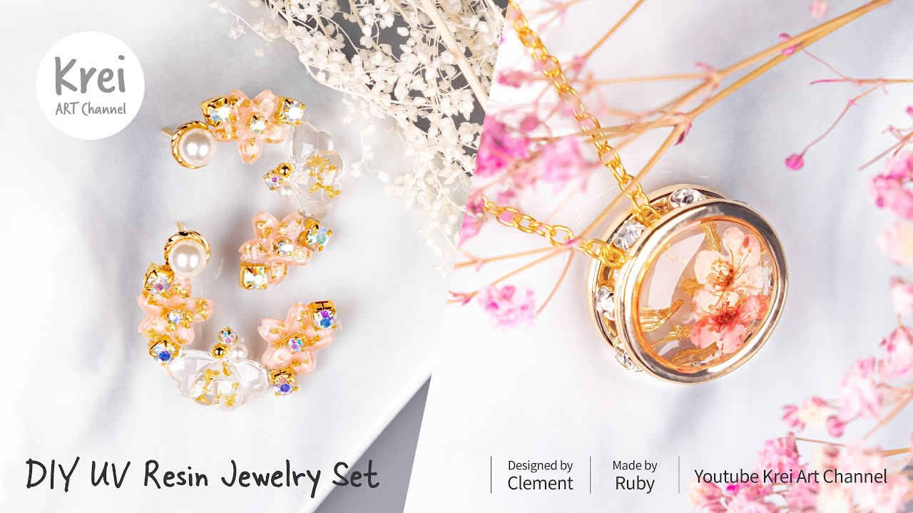 【UVレジン】ピンクコレクション魅惑のセット〜♪ UV Resin -Enchanting Pink Collection Set!!