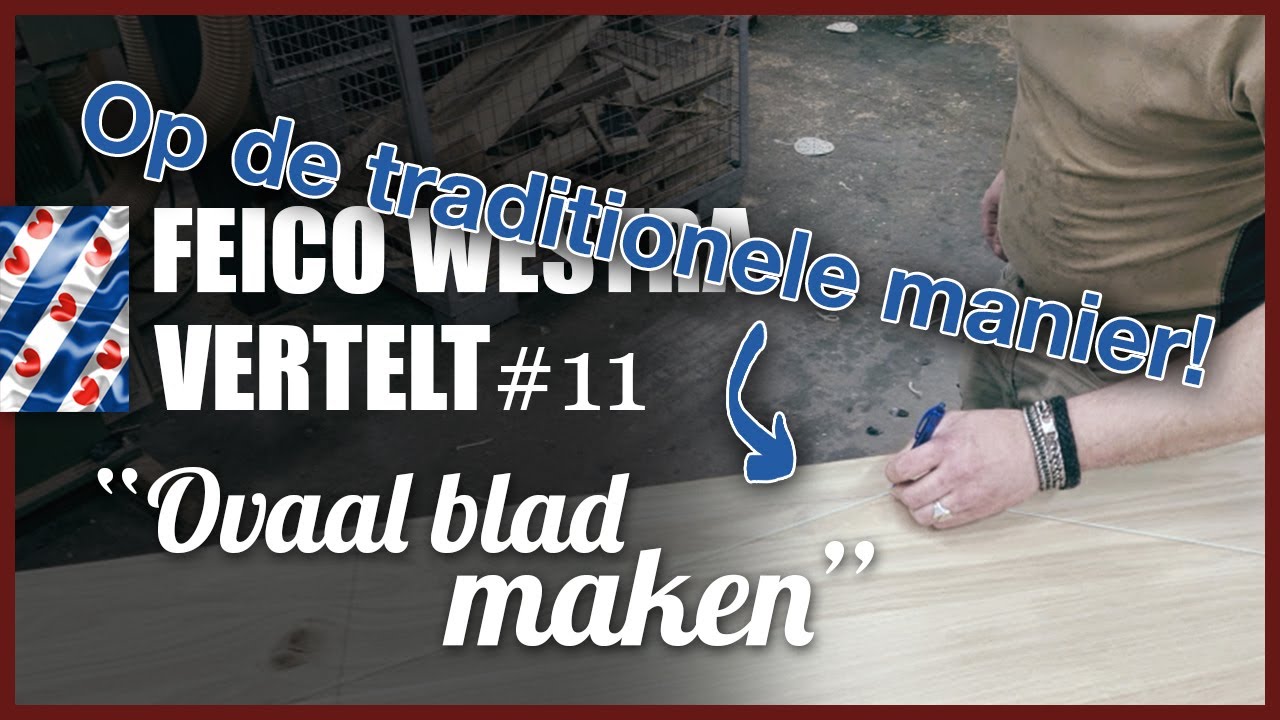 Ovaal blad maken | ambachtelijk | the process of making a wooden oval tabletop | oak Tabletop