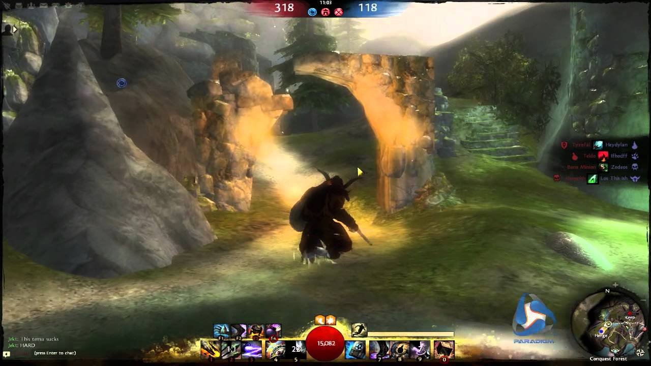 GW2 Beta - Engineer PvP - Forest (2) [English] [HD]
