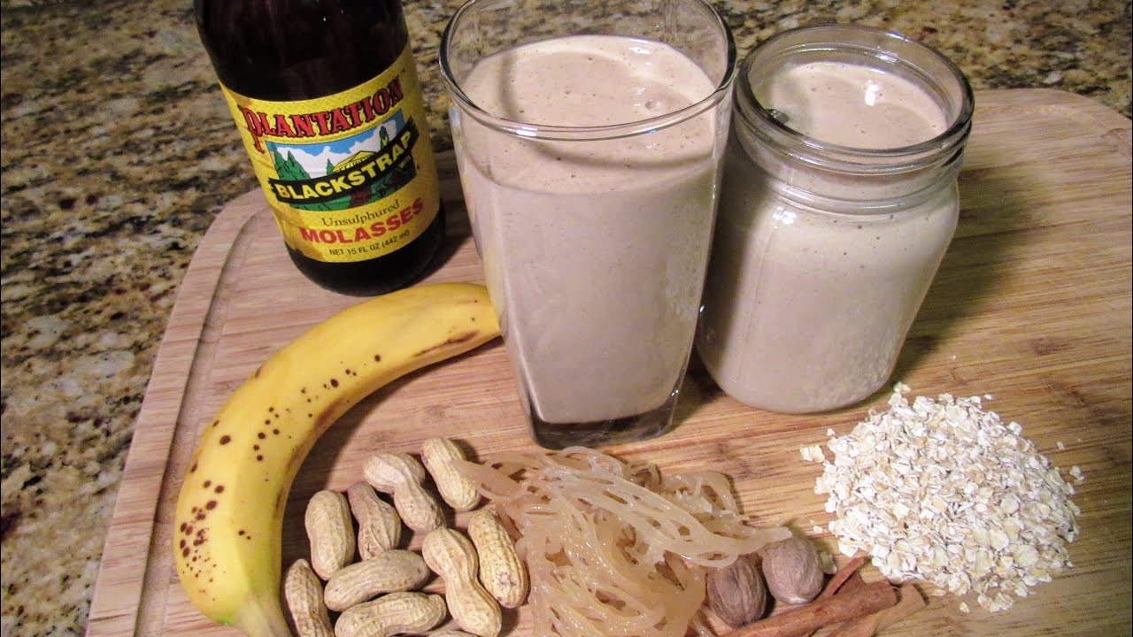 Caribbean Peanut Punch With Sea Moss Gel || Alcohol Free || Energy Boosting