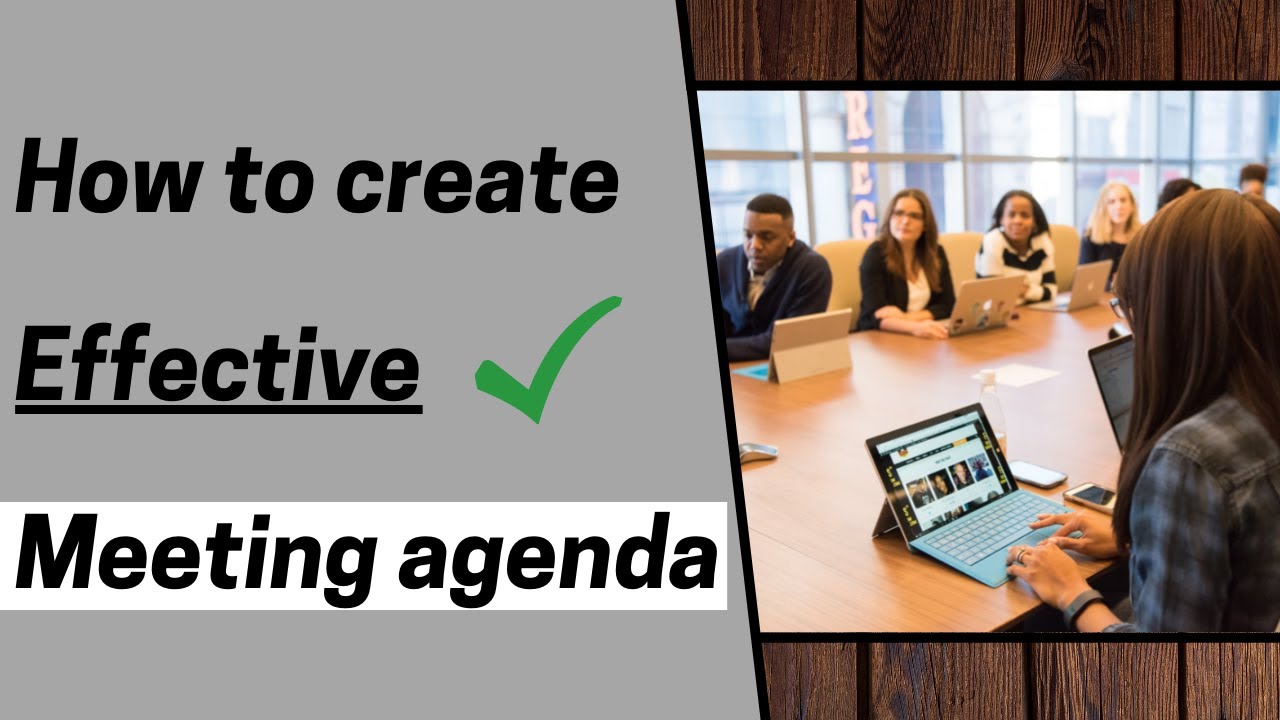 || How to create Effective Meeting agenda ||