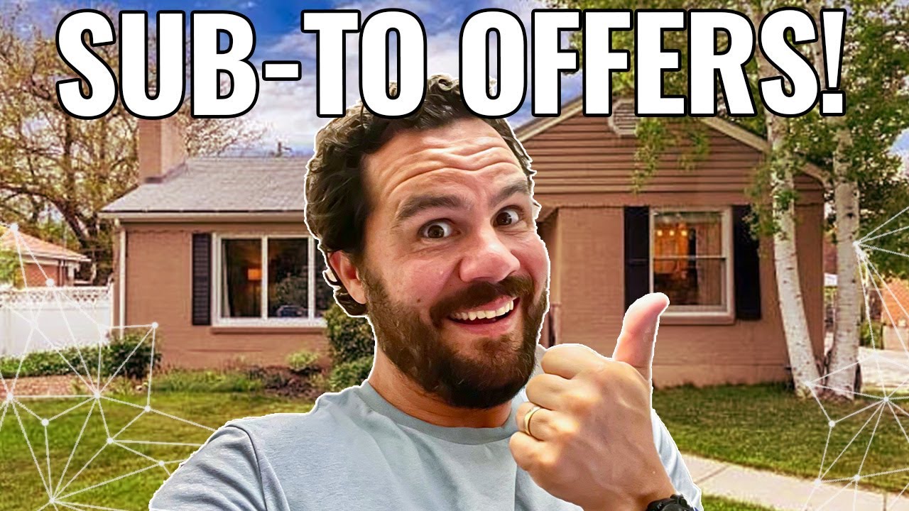 How To Make A Subject-To Offer To A Real Estate Agent
