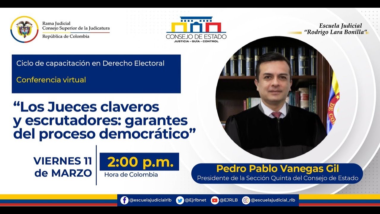 Los Jueces claveros y escrutadores: garantes del proceso democrático