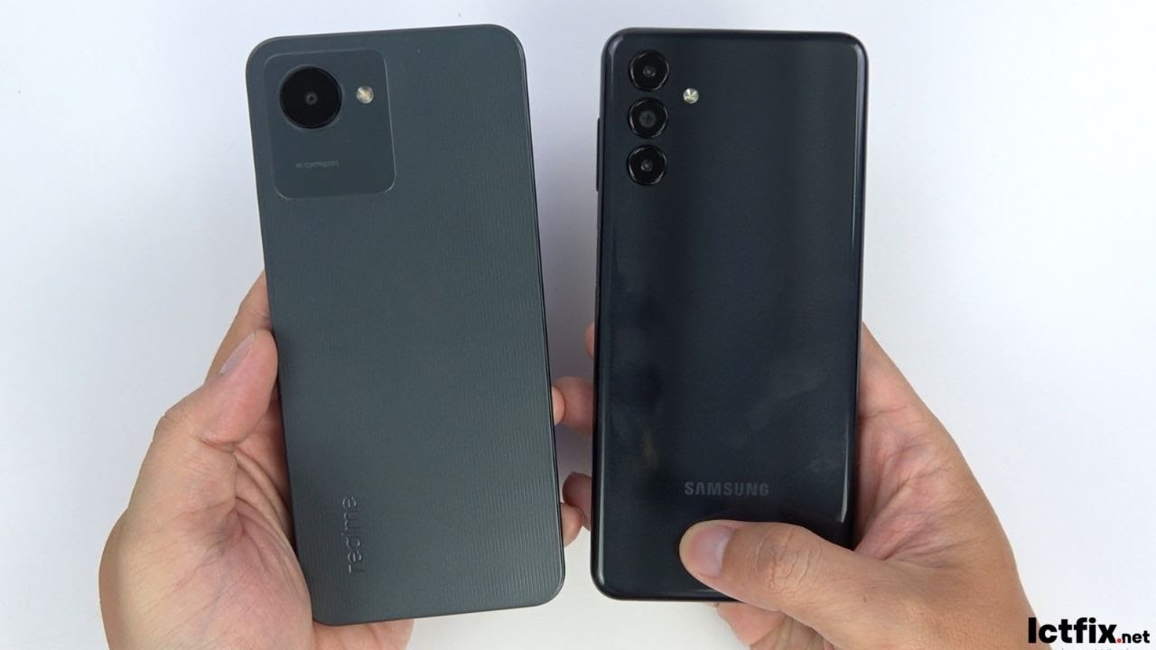 Samsung A04s vs Realme C30s | Fingersprint, Speedtest, Comparison
