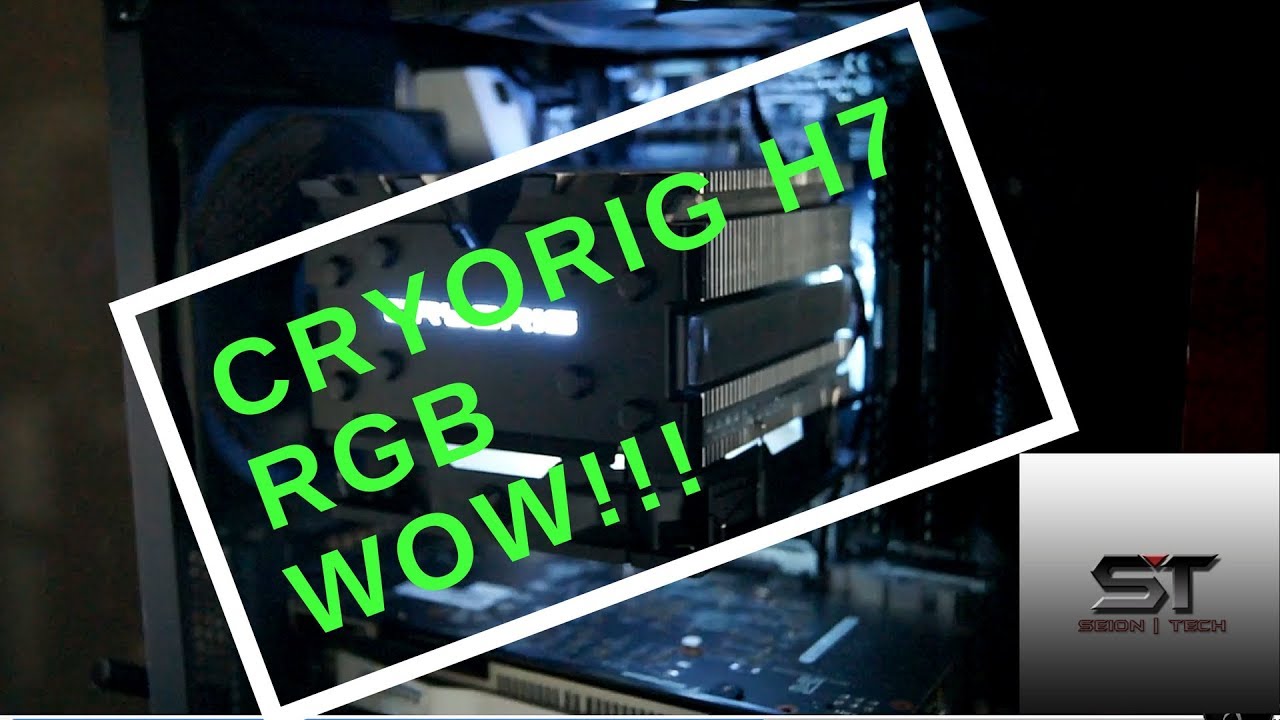 CRYORIG H7 QUAD LUMI INSTALL