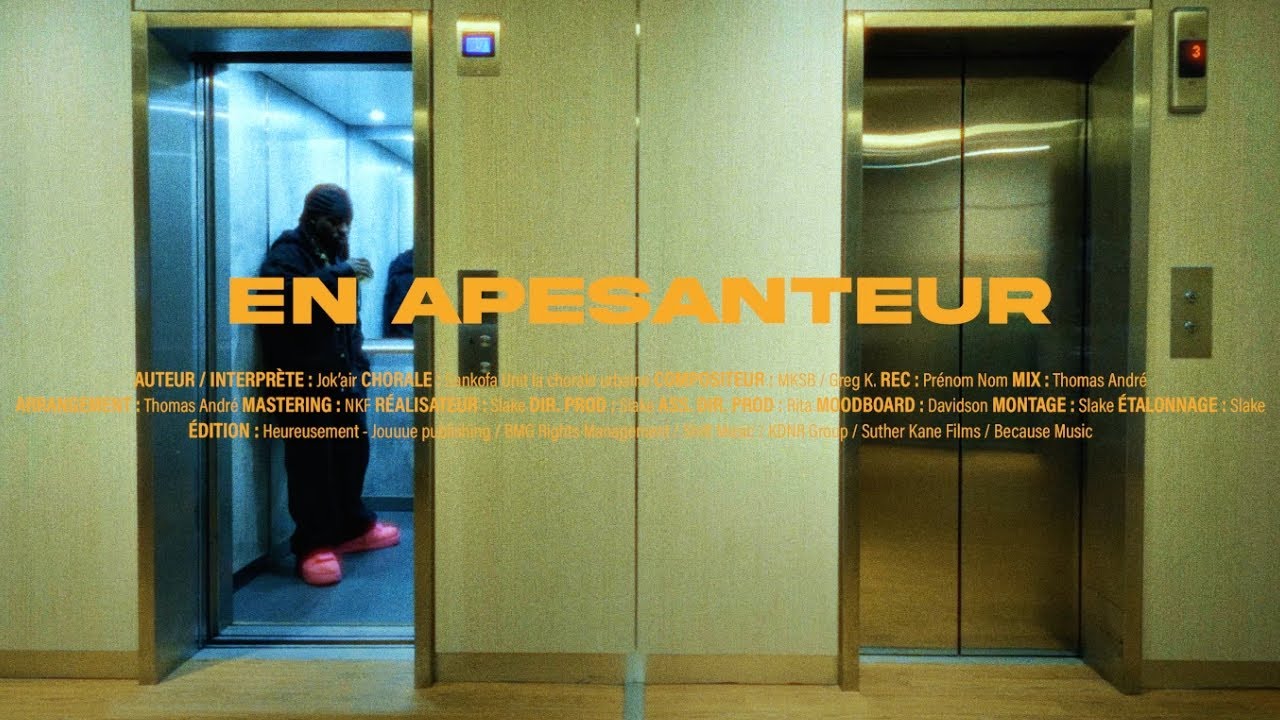 Jok’Air - En apesanteur (Visualizer)