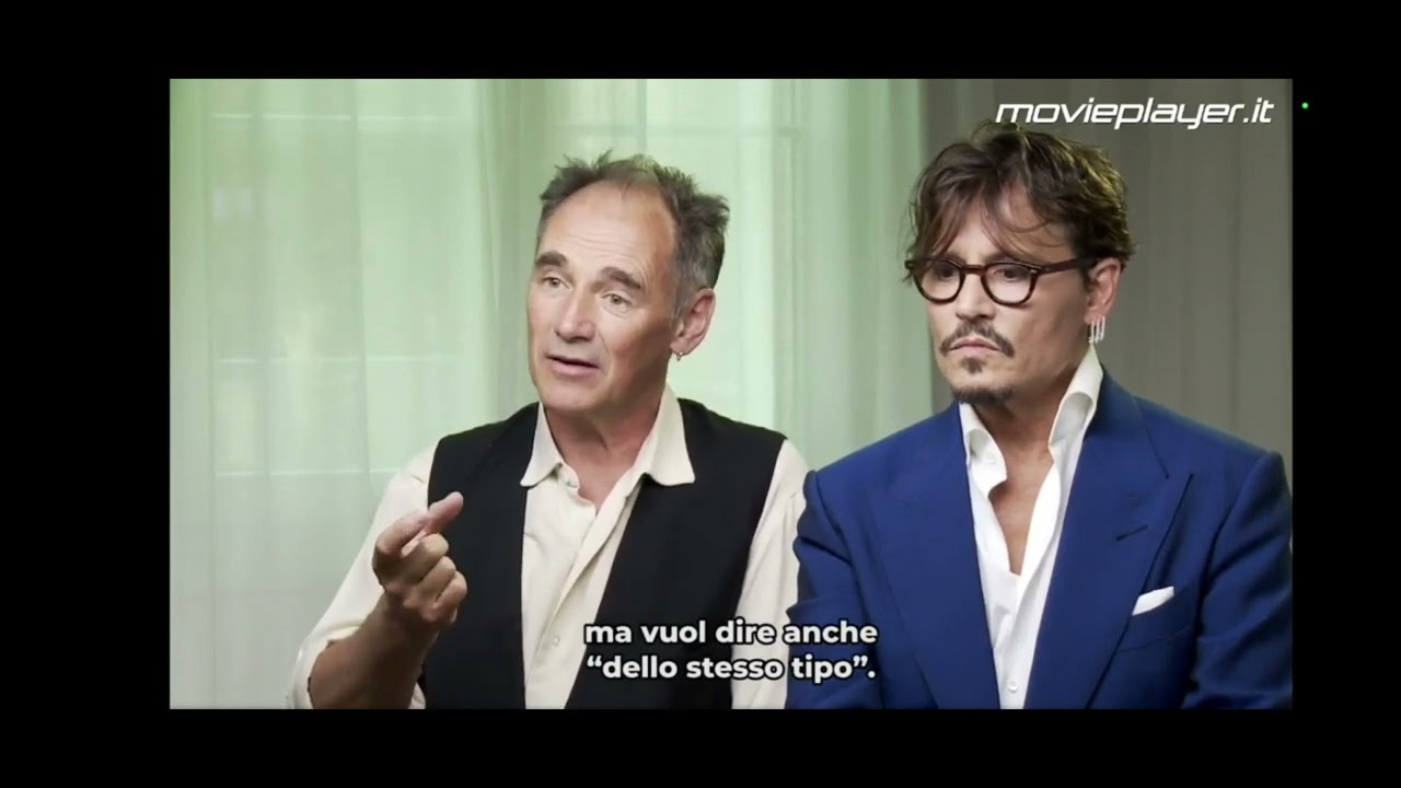2019 09 06 Johnny Depp and Mark Rylance | Waiting for the Barbarians Interview | Press Junket Venice