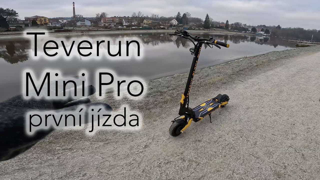 Teverun Blade Mini Pro - pro chlapáky do města a nebo pro holky na výlety 🤩. První jízda 🛴