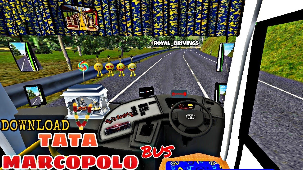 Download tata marco polo ultra bussidmod | TATA New Private Bus Mod | #royaldrivings #bussidmod