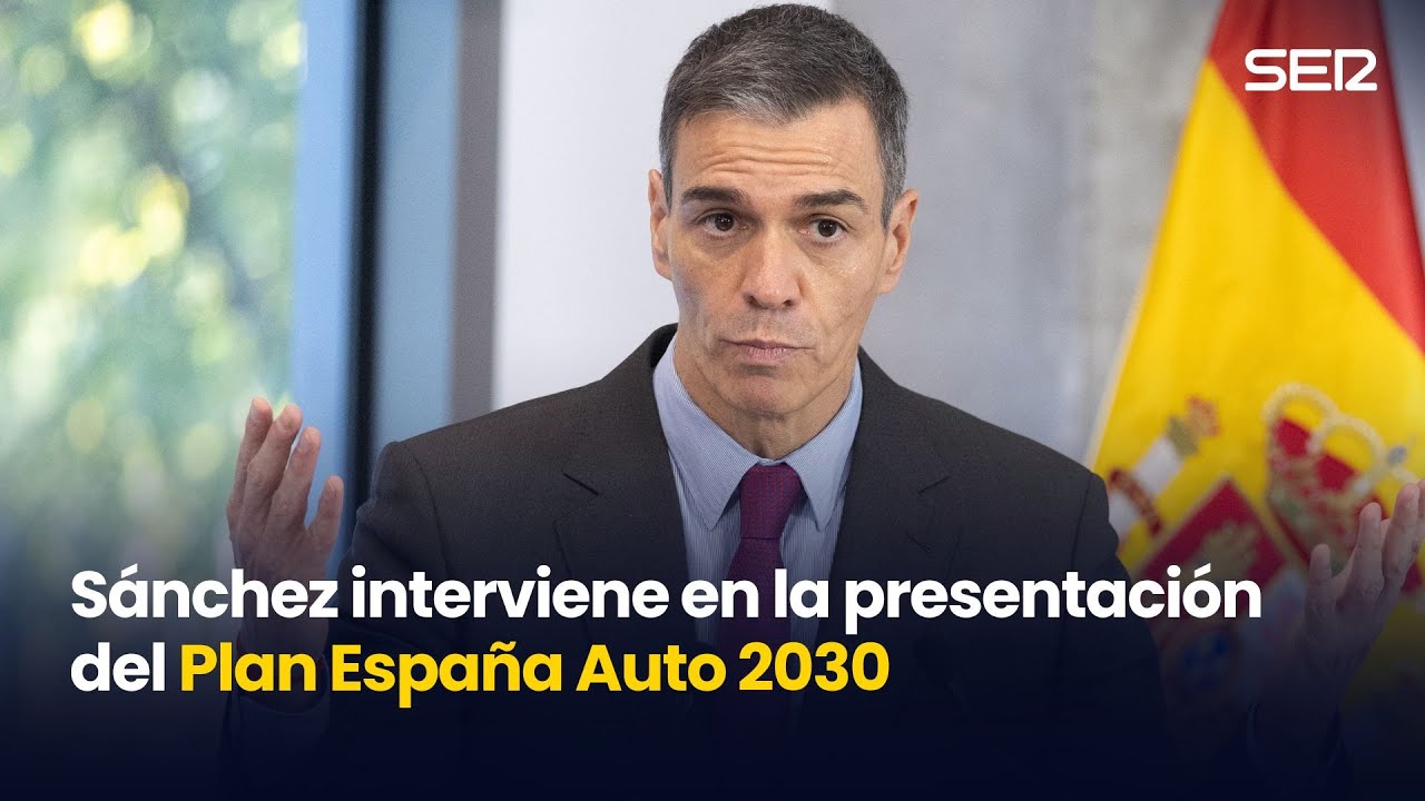 S&aacute;nchez clausura el acto de presentaci&oacute;n del Plan Espa&ntilde;a Auto 2030 (03/12/2025)