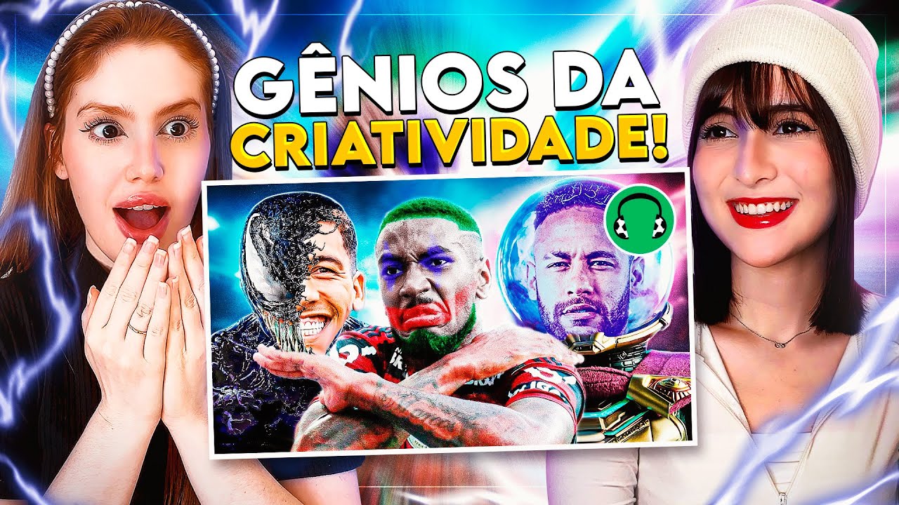 REACT | FutParódias: E SE OS JOGADORES FOSSEM SUPER-VILÕES? | CR Reacts