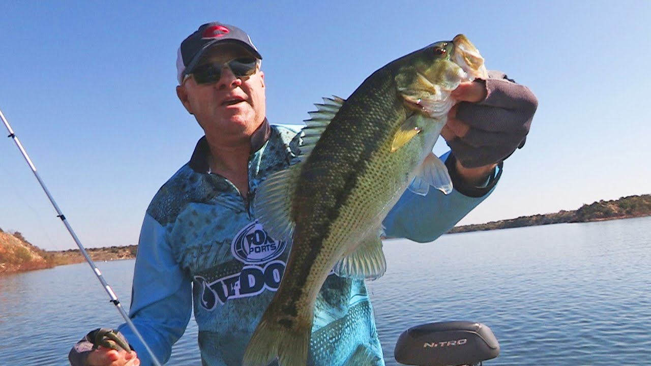 FOX Sports Outdoors SouthWEST #4 - 2016 Lake Alan Henry Texas Spotted Bass Fishing