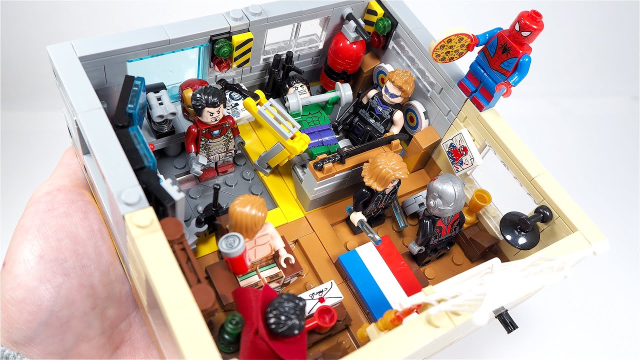 Lego Avengers Stay Home to Combat the Spread of Coronavirus Unofficial Lego