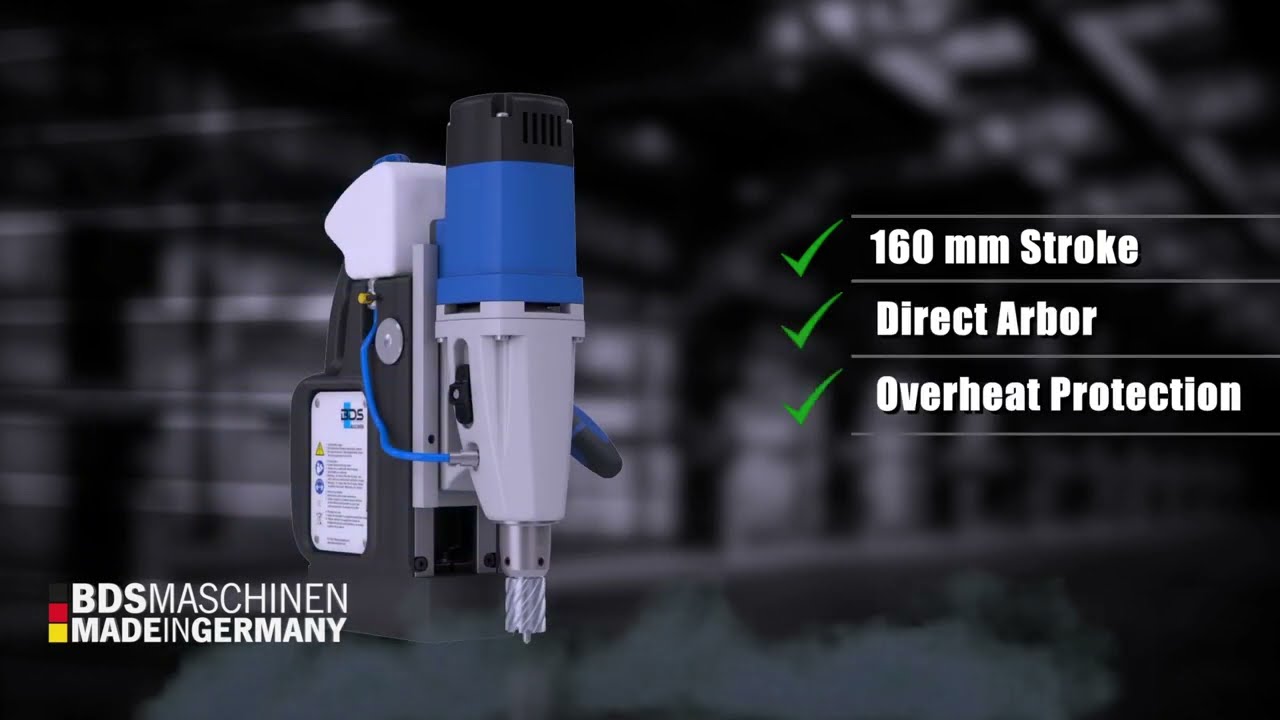 Tapping with Magnetic Drilling & Tapping Machine | MAB 465 New Generation | Made in Germany