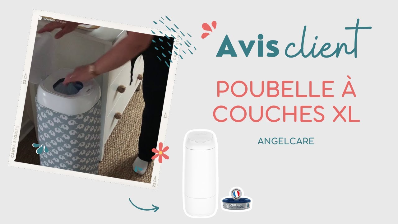 [ANGELCARE] L'AVIS DE CORALIE SUR LA POUBELLE À COUCHES XL
