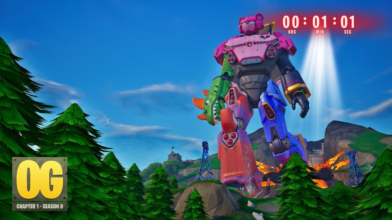 Fortnite OG Final Showdown Live Event Countdown