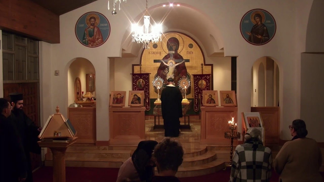Great Vespers on Saturday, January 24, 2026