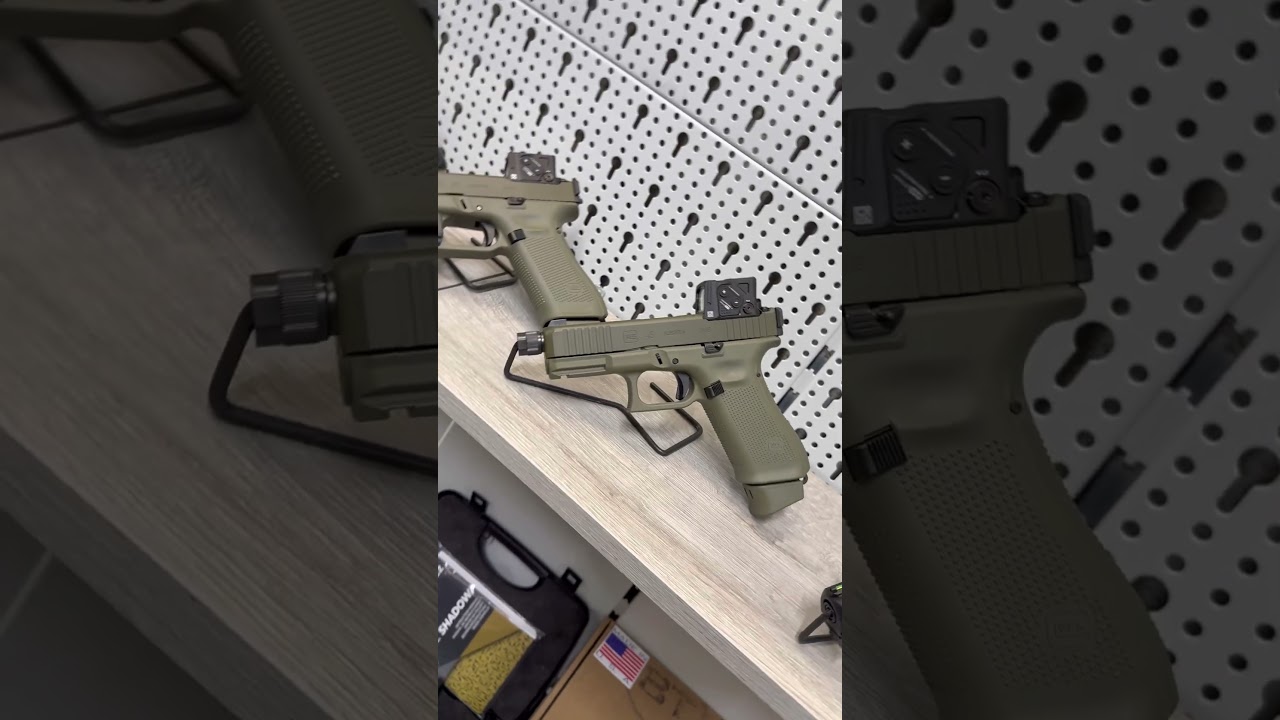 Glock 45 MOS &ldquo;Hunter Edition&rdquo; with GLII light and Aimpoint COA A-cut&hellip;​⁠ @Gunsandgear_be