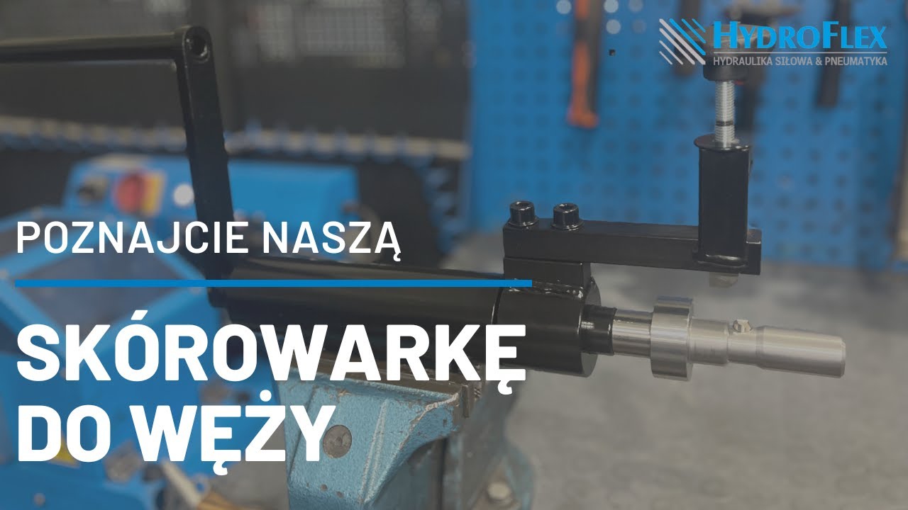Poznajcie skórowarkę do węży hydraulicznych naszej produkcji!