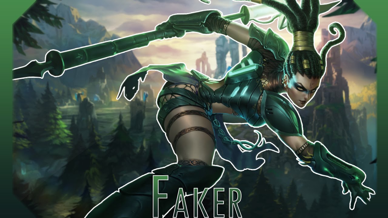 SKT T1 Faker - Nidalee Jungle - Kr SoloQ Highlights