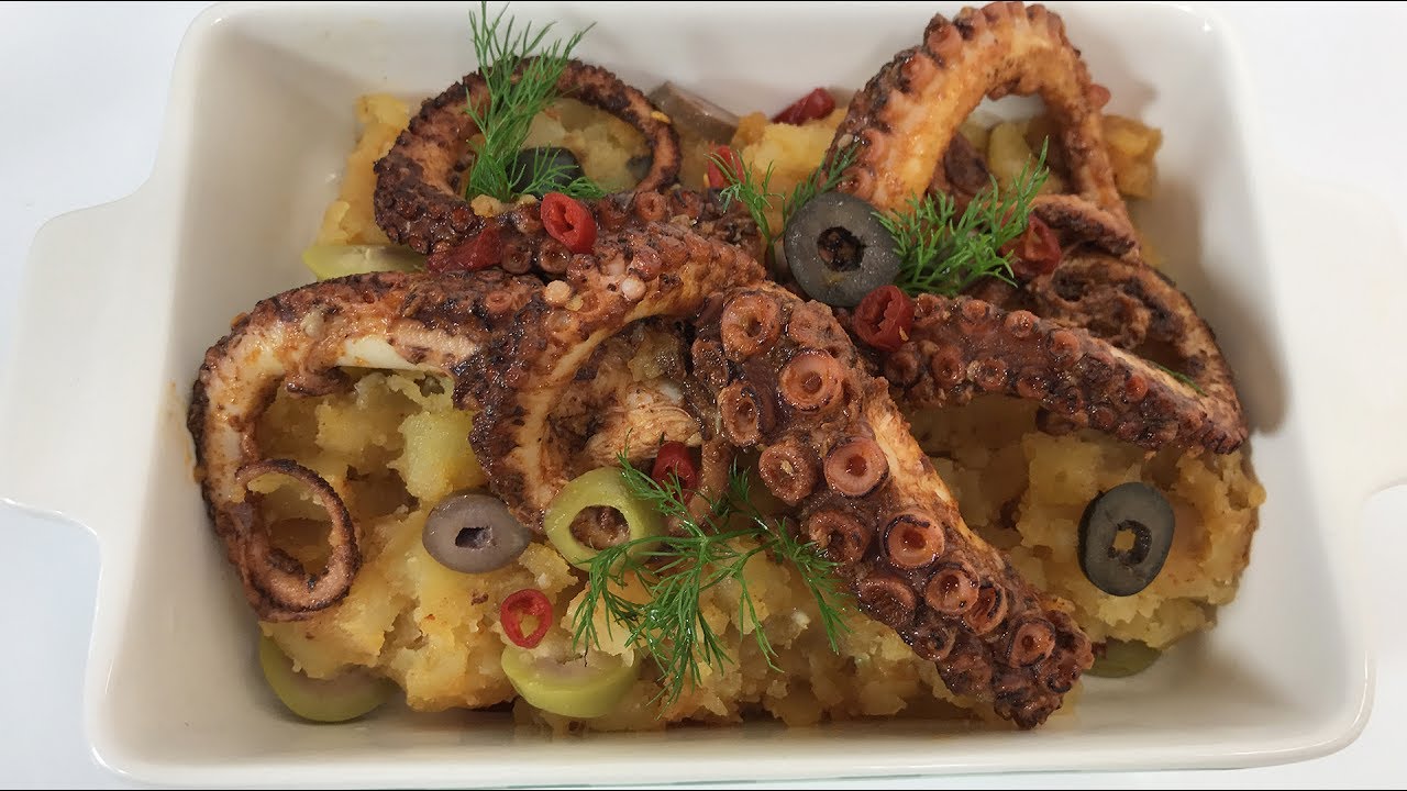 Poulpe à la galicienne à la Plancha