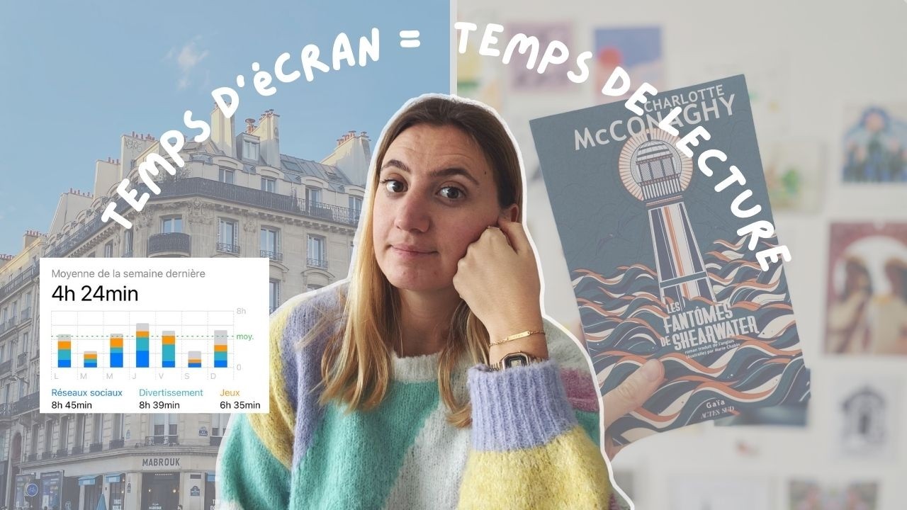 Chaque minute compte : j’ai remplacé mon temps d’écran par des livres 📚✨ vlog  📖