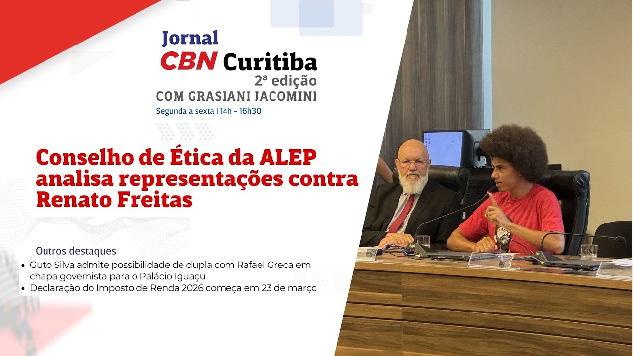 CBN Curitiba 2ª Edição | 16 de março