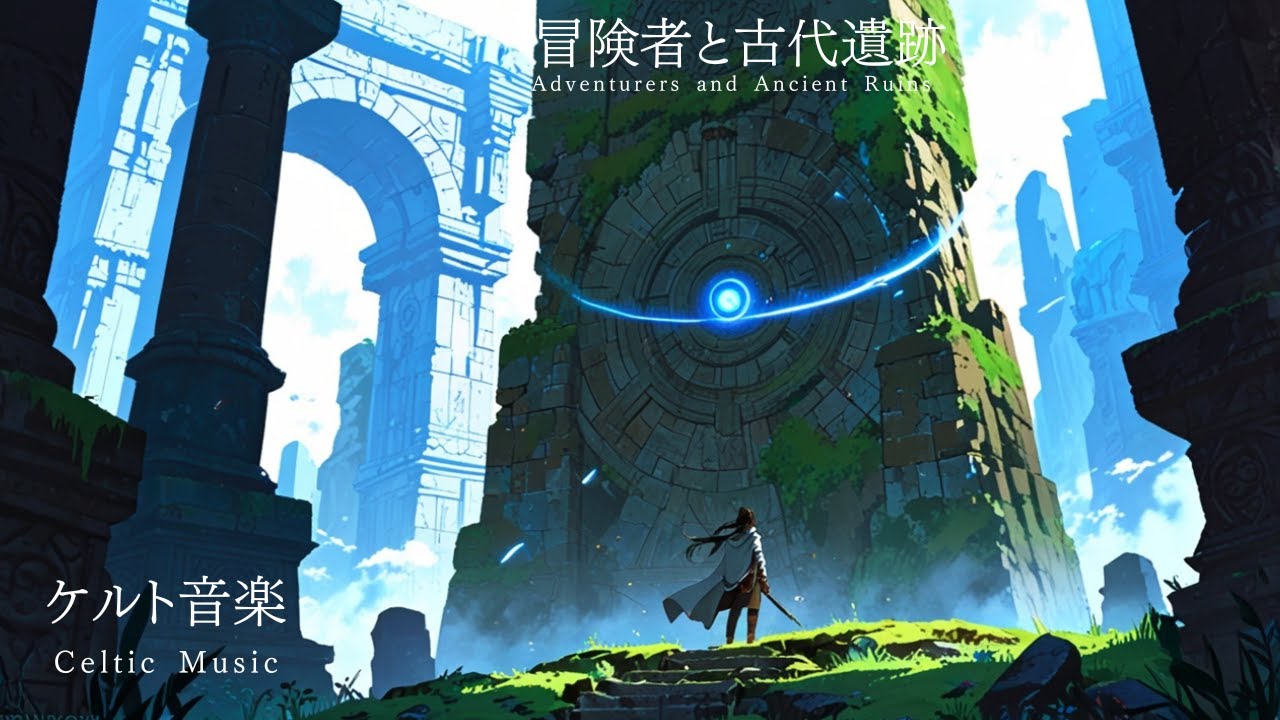 【ケルト音楽/Celtic Music】続_冒険者と古代遺跡【作業用・勉強用・睡眠用BGM】