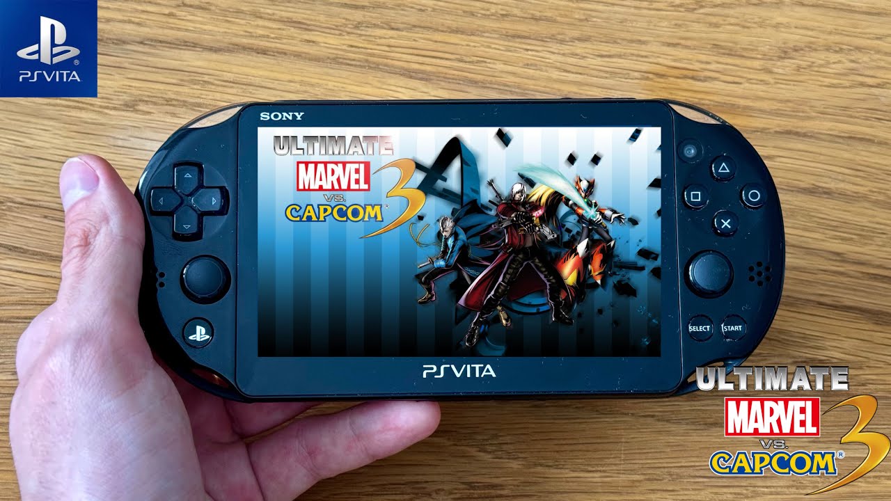 Ultimate Marvel vs Capcom 3 / PlayStation (PS) Vita Slim Gameplay