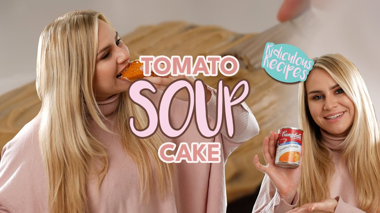 A Winter Warmer Tomato Soup Cake | Ridiculous Recipes