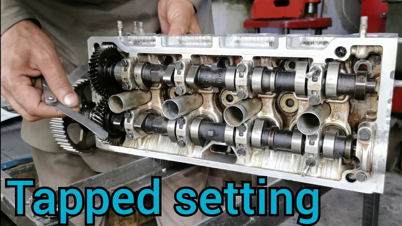 tapped setting 16valve engine