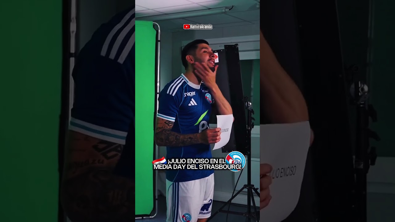 &iexcl;JULIO ENCISO en el MEDIA DAY de STRASBOURG de FRANCIA! 💎🇵🇾🇫🇷