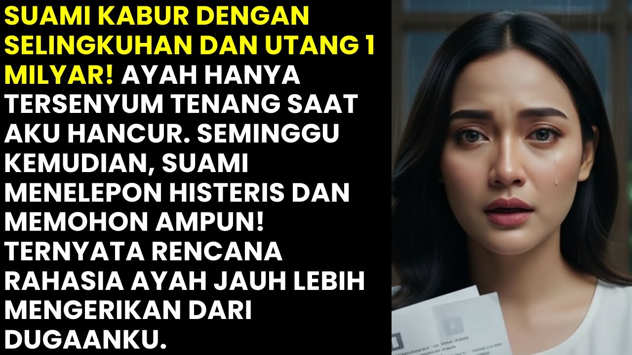 SUAMI KABUR BAWA GUNDIK & 1 MILYAR! AYAH CUMA SENYUM, TERNYATA RENCANA RAHASIANYA BIKIN SUAMI SUJUD!