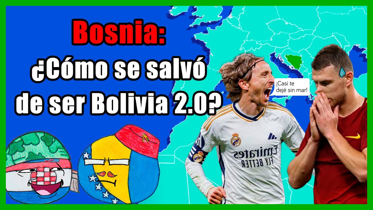 ¿Por qué BOSNIA 🇧🇦 tiene una costa tan PEQUEÑA?🇭🇷 - El Mapa de Sebas