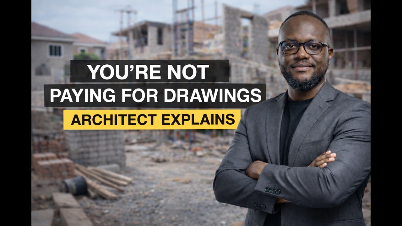 What Architects Actually Do (It’s Not Just Drawings) | Ghanaian Architect Explains