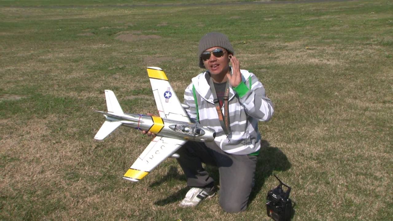 F-86 Sabre 50mm EDF RC RTF Jet!  FLIGHT REVIEW in HD!
