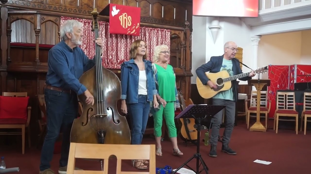 The Cabin Hill Band sing Eight Days A Week by the Beatles at Emmanuel Church Ormskirk