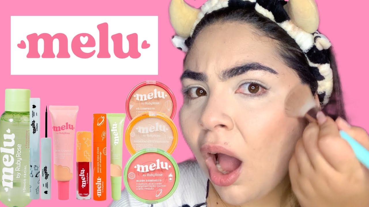 MAKE SÓ COM MELU 💖