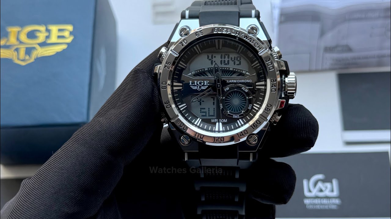 Lige 8922 Sports Watch | Lige Watch | Sports Watch | Men Watch | Lige Quartz