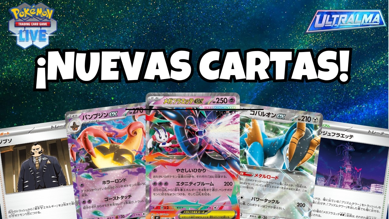 MEGA FLOETTE, GOURGEIST EX Y MÁS ANUCIADOS! 😱 [POKEMON TCG LIVE] [ POKÉ-NOTICIAS ]