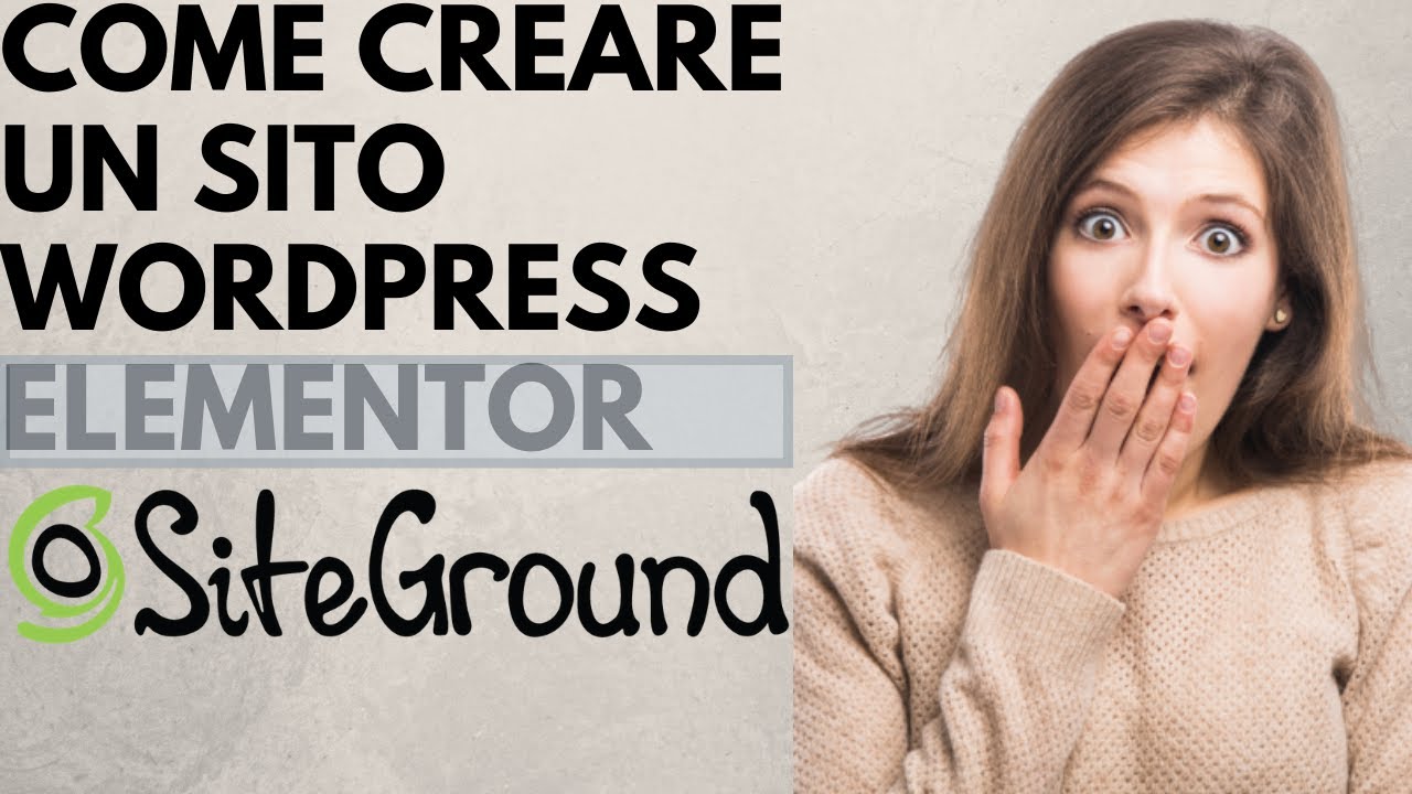 Come creare un sito WordPress Elementor | Tutorial Ita 2020 (1h 30' GUIDA COMPLETA)