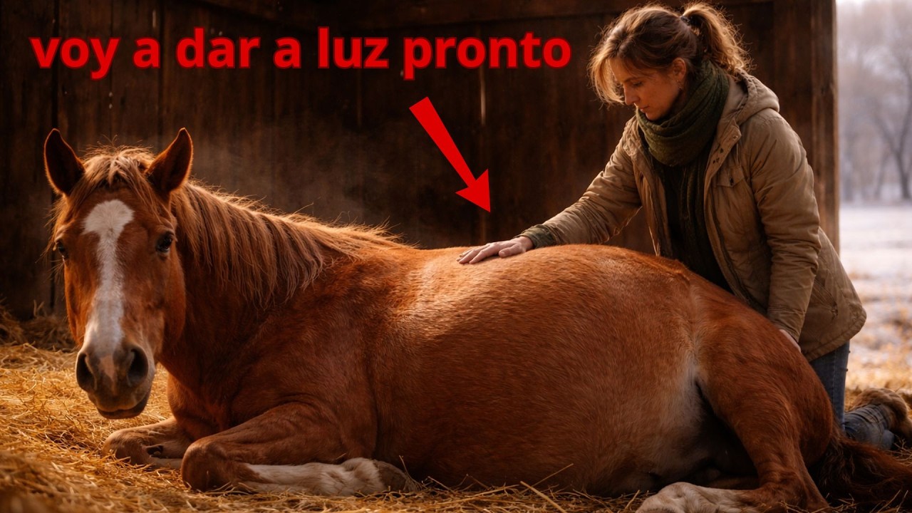 Una Veterana Ayudó a Un Caballo Moribundo a Dar a Luz: Lo Que Ocurrió Después Es Impactante.