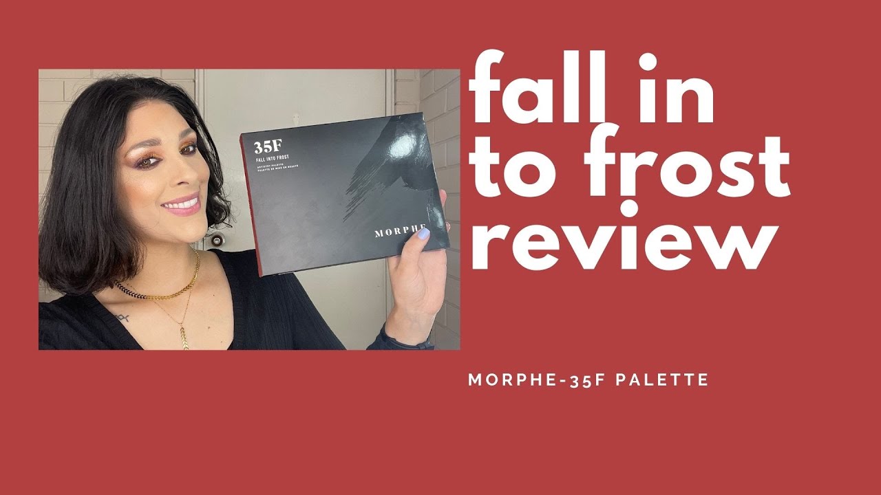FALL INTO FROST PALETTE 35 F DE MORPHE