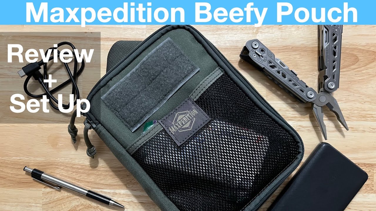 Обзор и сборка органайзера Maxpedition Beefy Pocket Organizer.