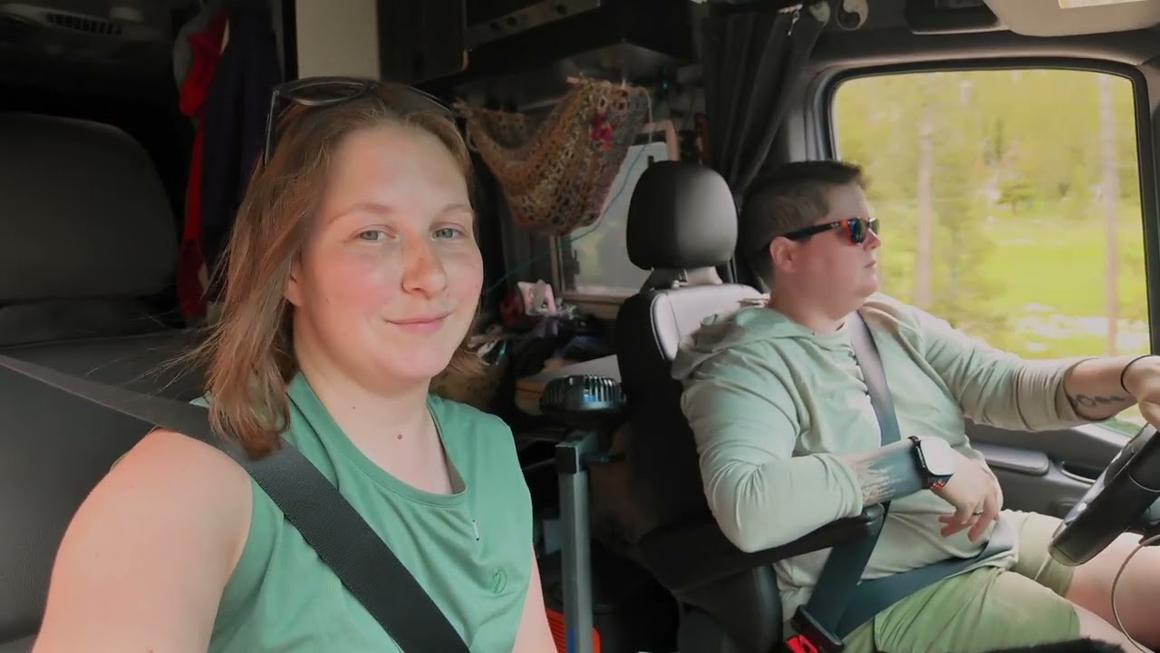 Vanlife in a Land of Geysers, Bison & Boiling Earth 🌋