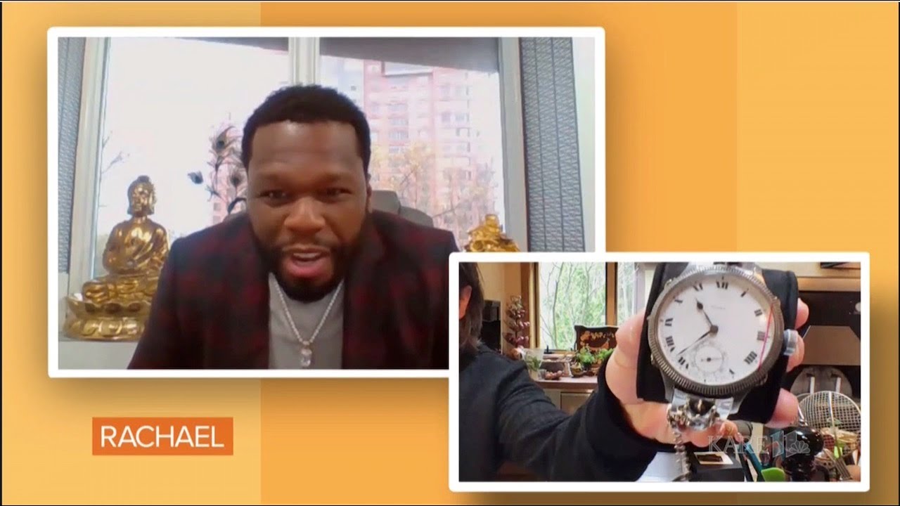 Rachael Ray Gives Curtis '50 Cent' Jackson Custom Rolex by Dark Triumph